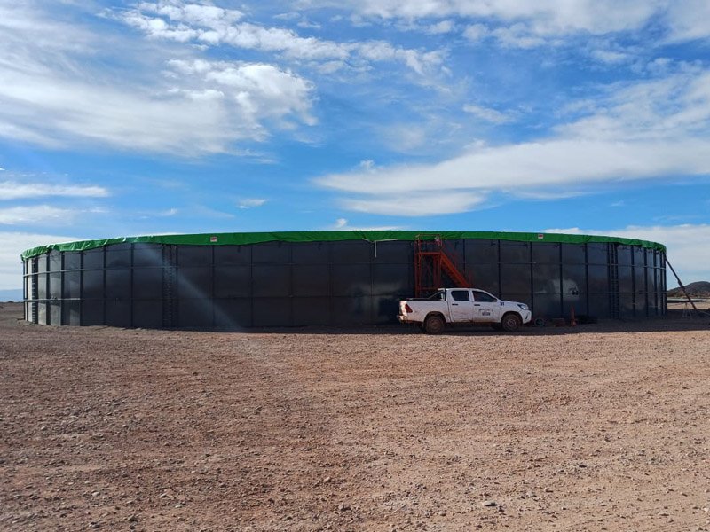 Tanques para almacenar grandes volúmenes de agua en condiciones extremas